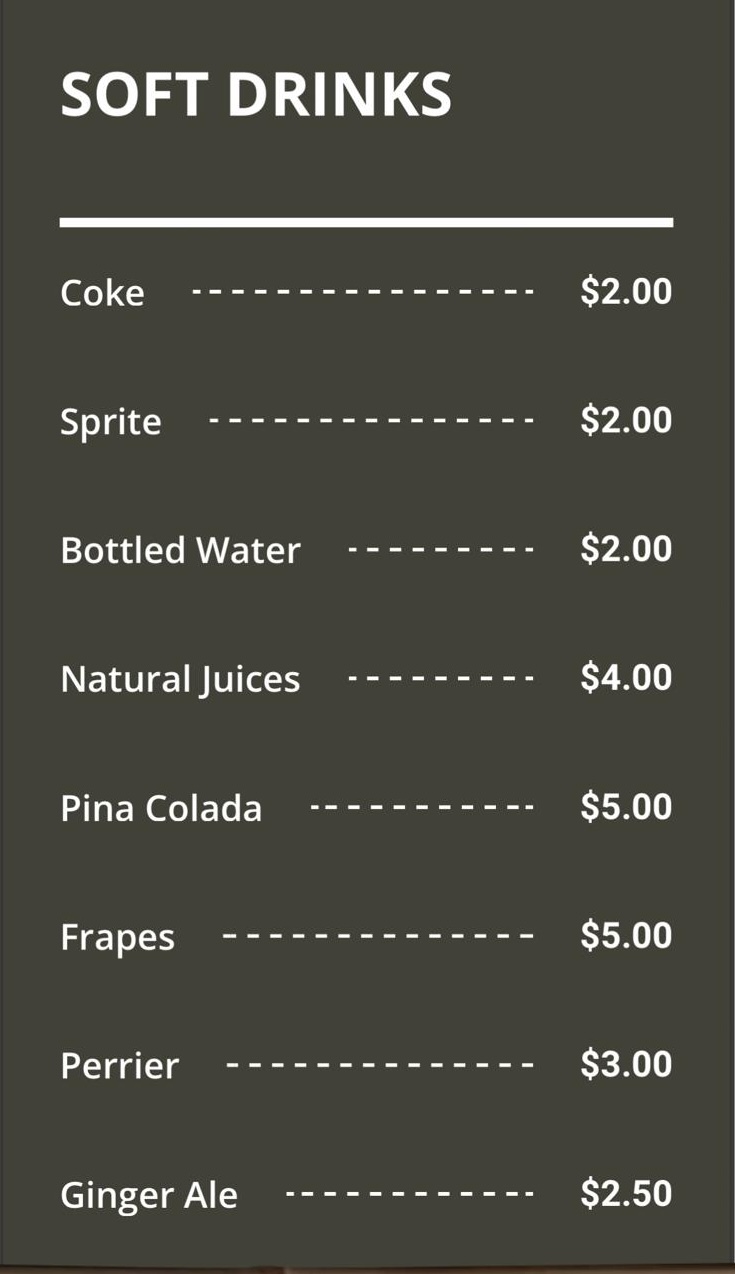 Menu Item