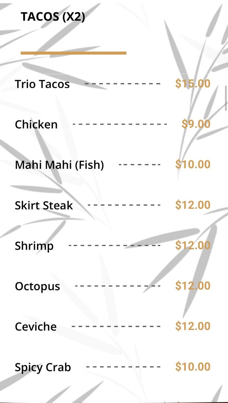Menu Item