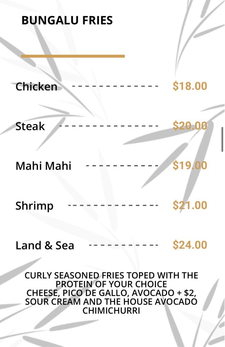Menu Item